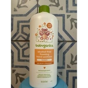 Babyganics 16 Oz Alcohol Free Foaming Hand Sanitizer Mandarin Orange Refill